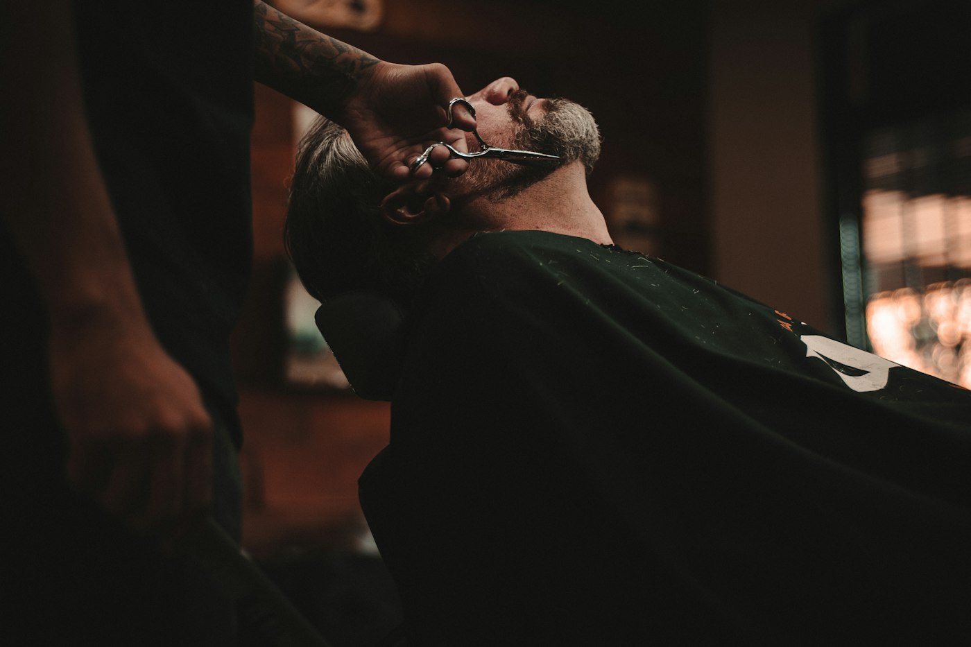 Illustrative barber photography